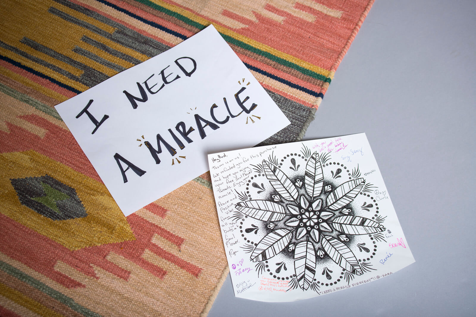 I Need a Miracle | Soul Flower Blog | Soulflower | Grateful Dead | Giveaway 