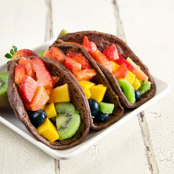 fruit tacos