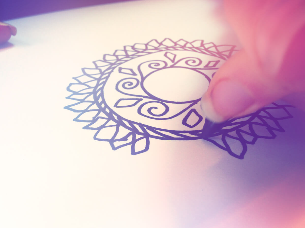 mandala 1 - Draw a Personal Mandala - Drawing a Mandala