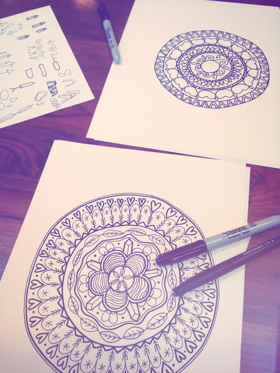 mandala 2 - Draw a Personal Mandala - Drawing a Mandala