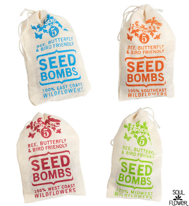 seedbombs - 15 Gifts for your Bohemian Mama