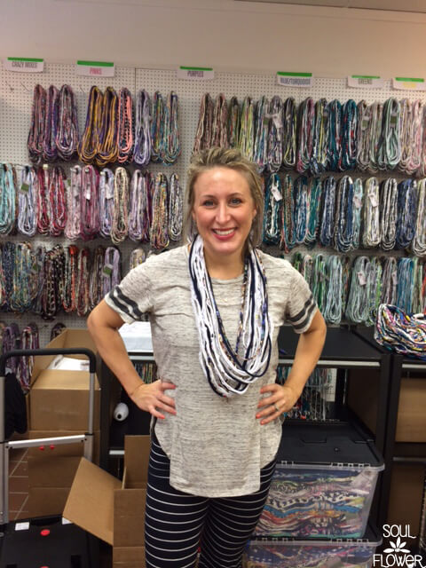 Interview with Allison of Shred Scarves