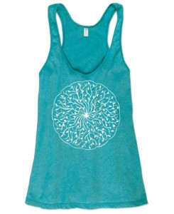 tree circle Soul Flower tank top