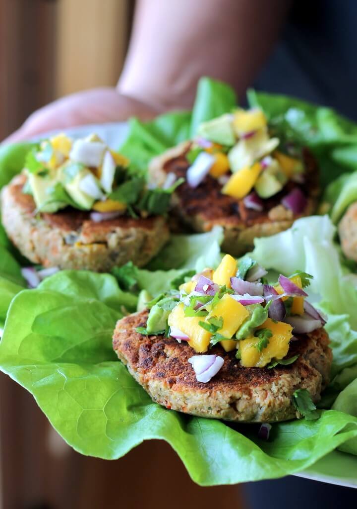 vegan bbq chickpea burger 720x1024 - 10 Mouth Watering Vegan BBQ Recipes