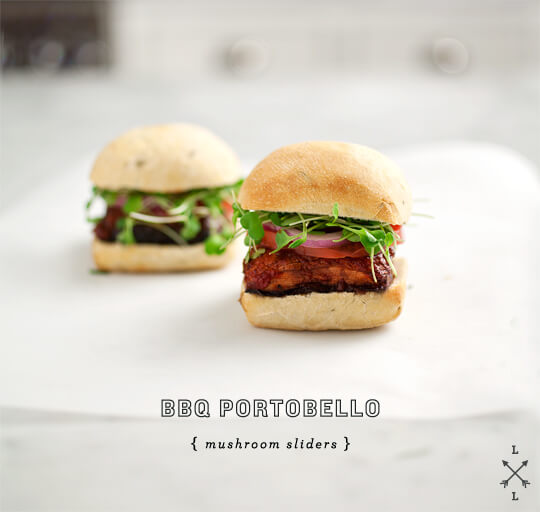 vegan bbq portobello sliders - 10 Mouth Watering Vegan BBQ Recipes