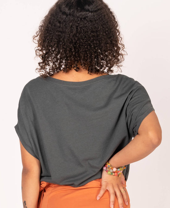 Closeout! Lucky Koi Bamboo Viscose Dolman Top - Lucky Koi Slouchy Top | Flowy Blouse | Soul Flower Women