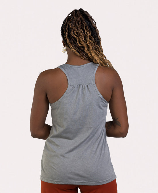 Here Comes the Sun Recycled Racerback Tank - Sunshine Tank Top | Hippie Tanks | Soul Flower Women