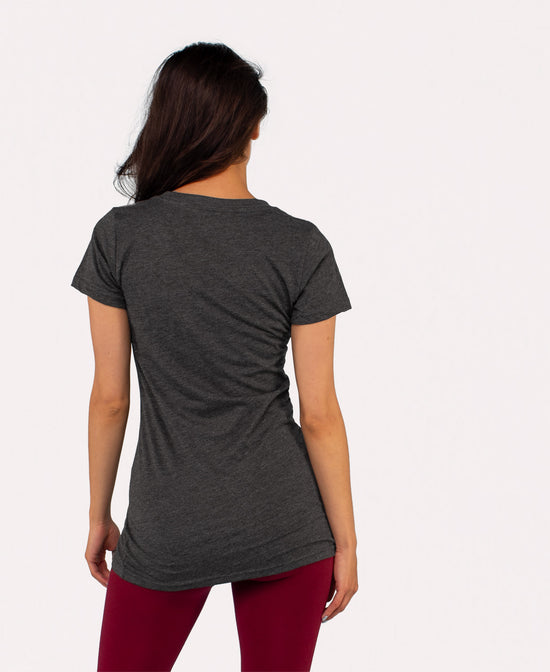 Fly Free Moth Eco V-Neck T-Shirt - Moth Tee | Hippie Tees | Soul Flower Women