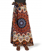 NEW! Earth Star Wrap Skirt with Zip Pocket