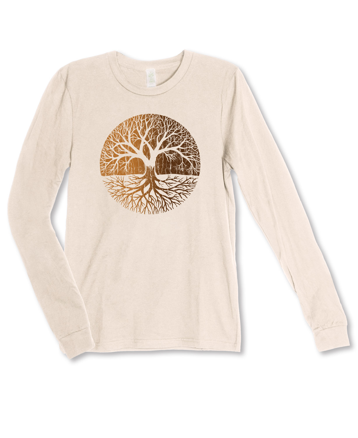 Tree of Life Long Sleeve Organic T-Shirt - Unisex