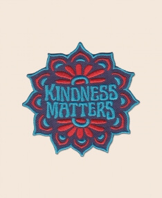 Kindness Matters Iron-On Patch