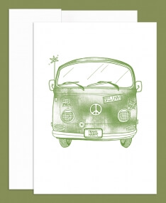 Closeout! Travel Happy Greeting Card