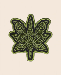 Sacred Cannabis Iron-On Patch
