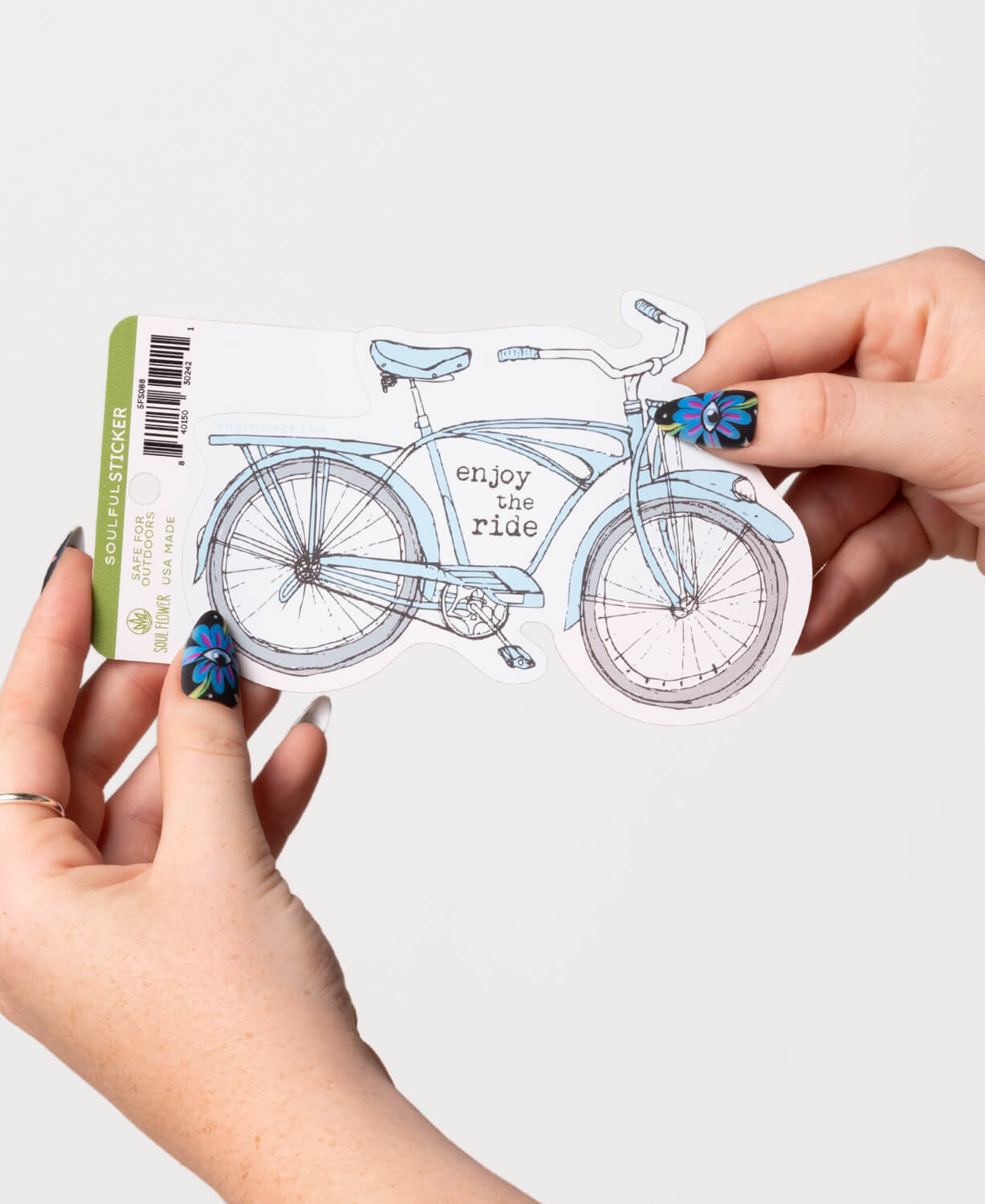 Enjoy the Ride Bike Sticker
