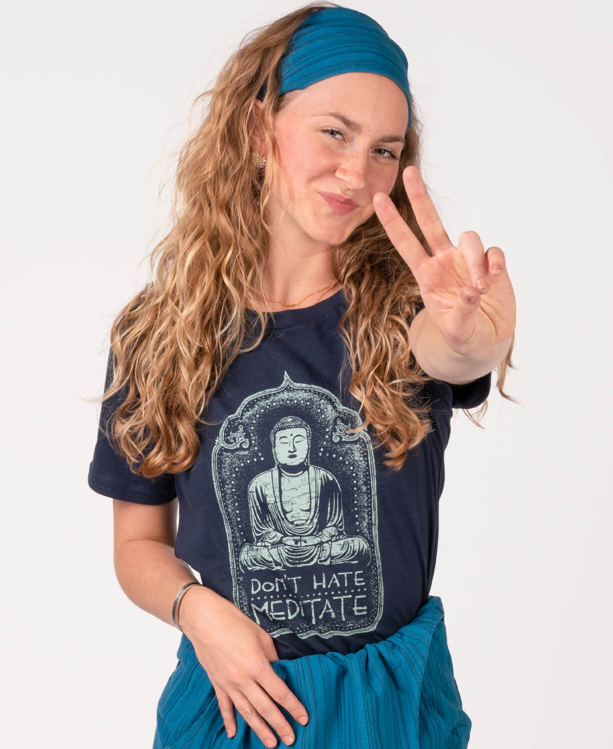 Don't Hate Meditate Organic T-Shirt - Unisex