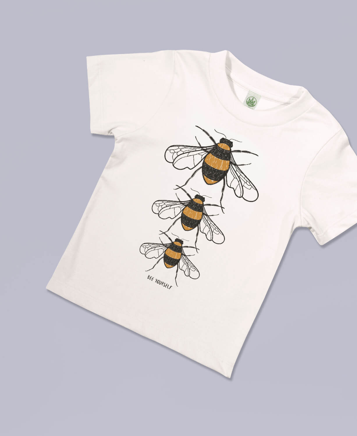 Bee Yourself Organic Kids' T-Shirt