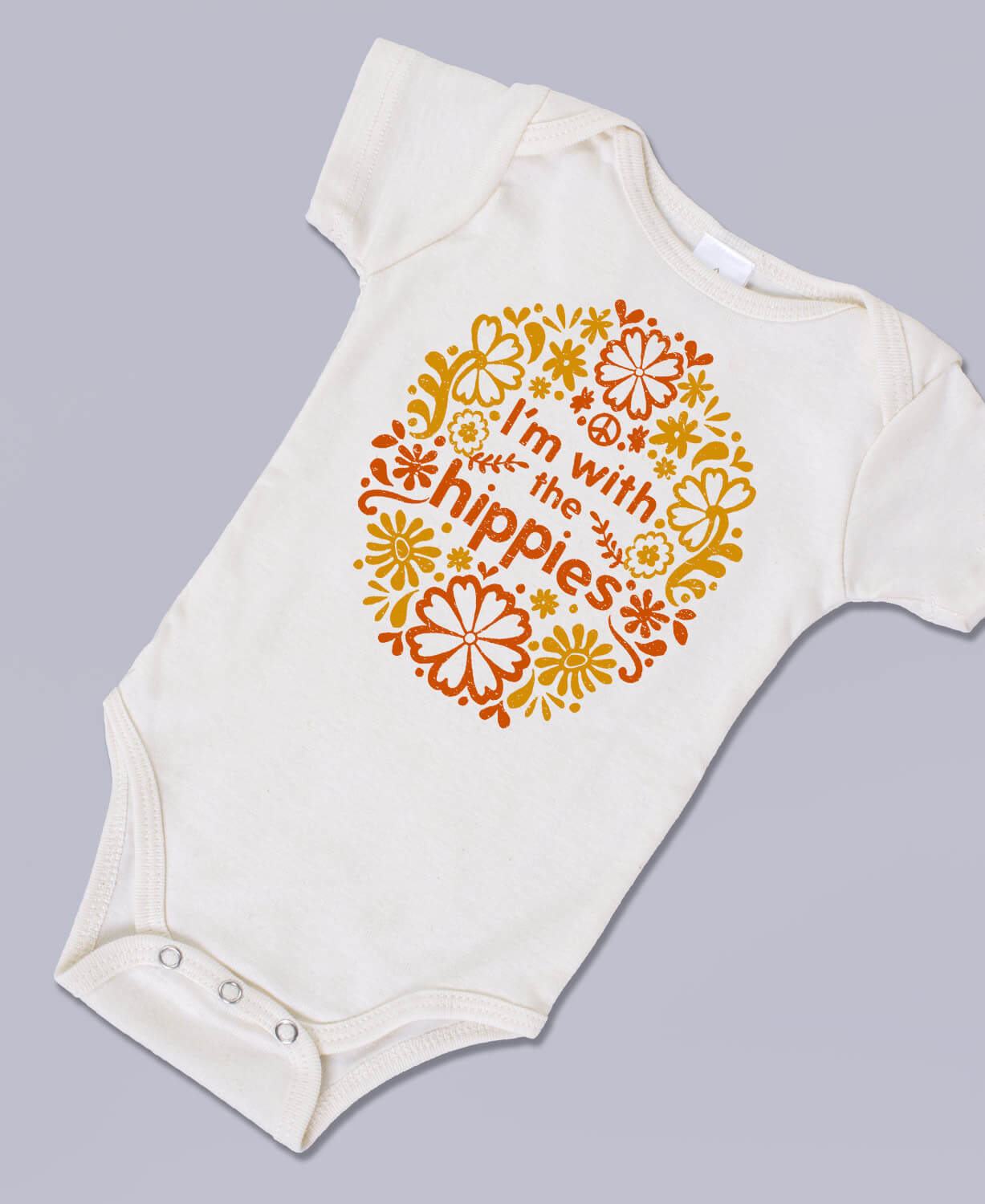 I'm with the Hippies Organic Baby Bodysuit