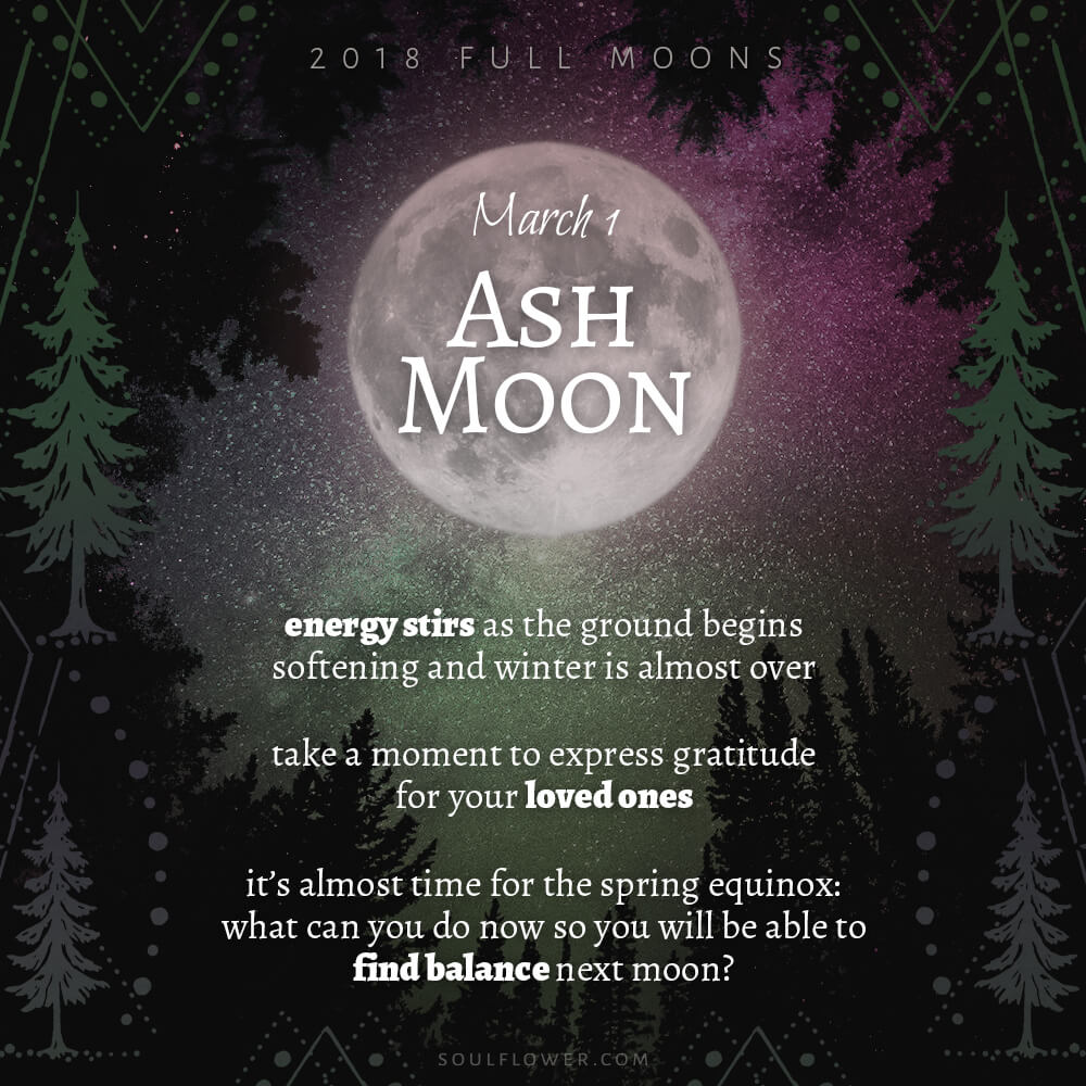 03 01 moon - 2018 Full Moons - March