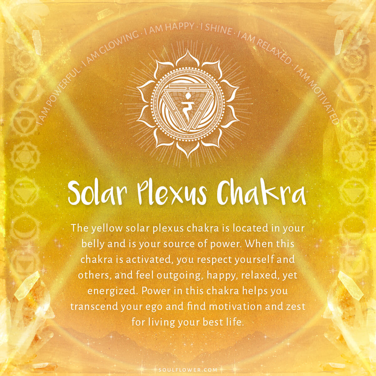 Chakra Chart - Solar Plexus Chakra