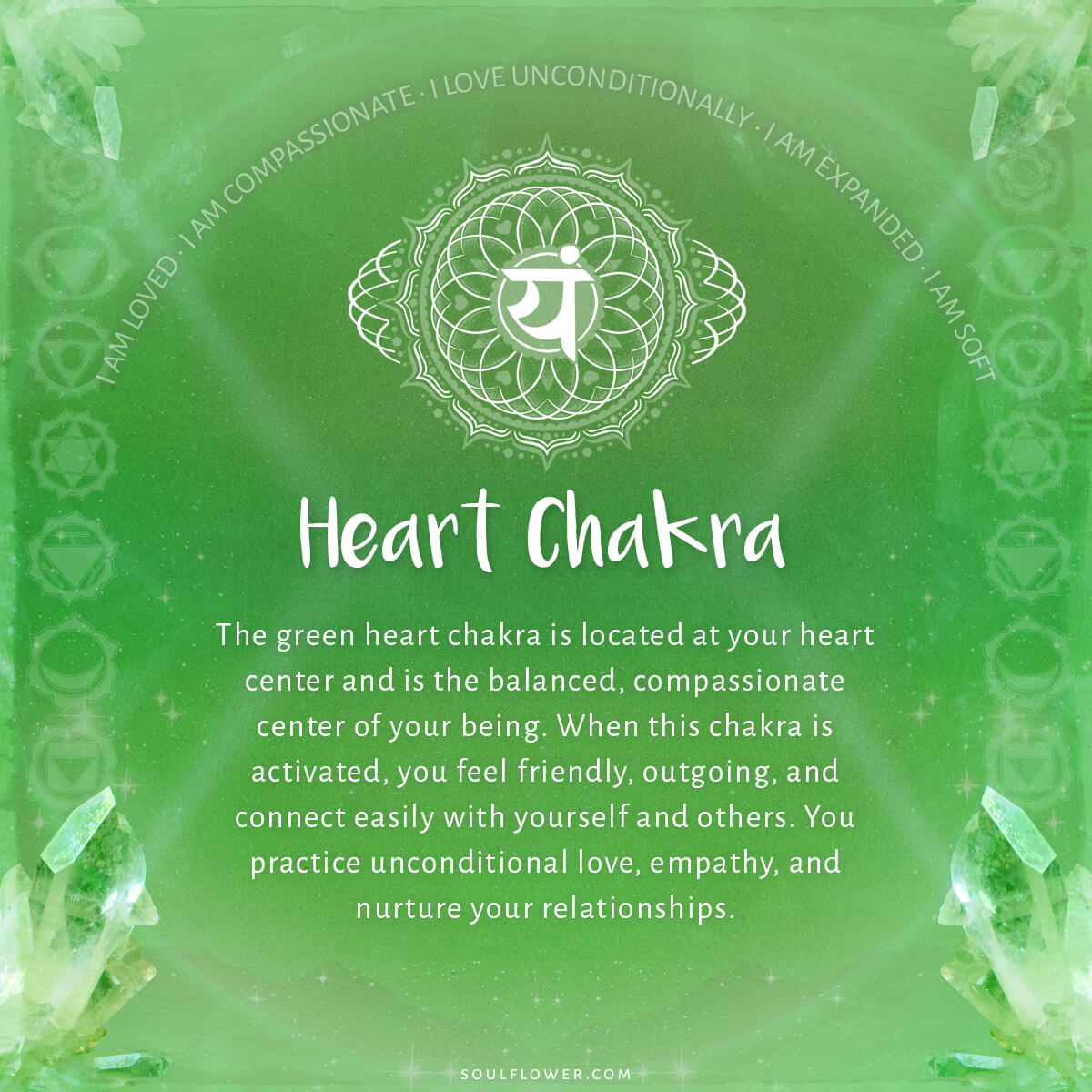 4th chakra heart - Chakra Chart Meanings