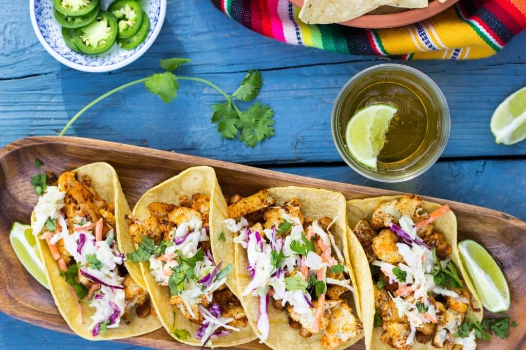 BBQ Cauliflower Chickpea Tacos with a Creamy Lime Slaw 1228 682x1024 - 5 Easy Ways to Live Green