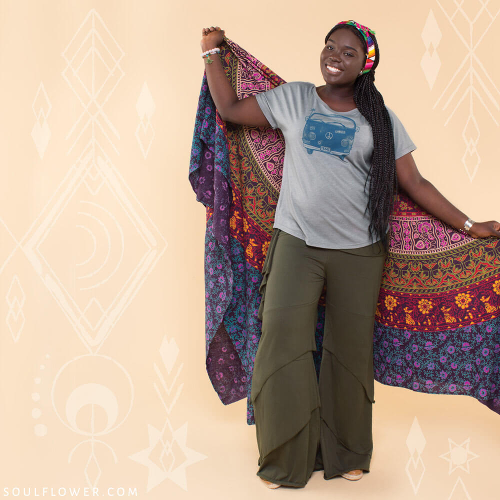Plus size hippie festival 2024 clothing