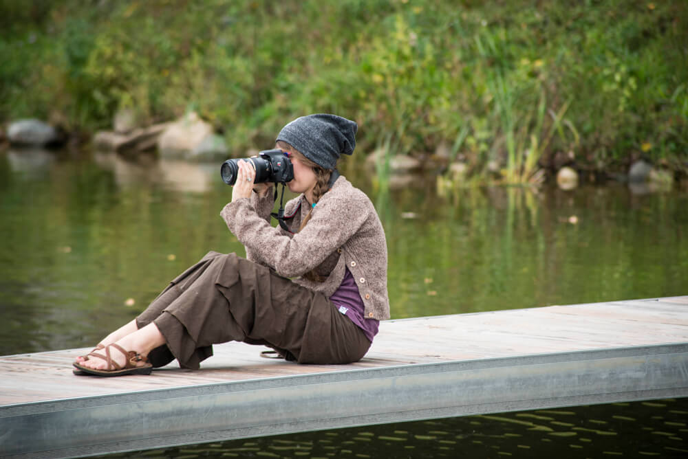 Behind the Scenes: Cabin Photoshoot | Soul Flower Blog