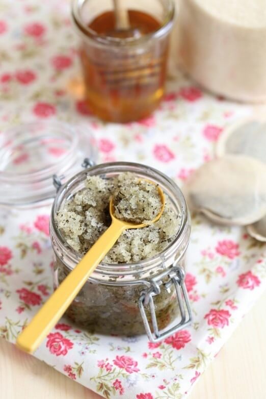 DIY SCRUB4 - DIY Green Tea Sugar Scrub