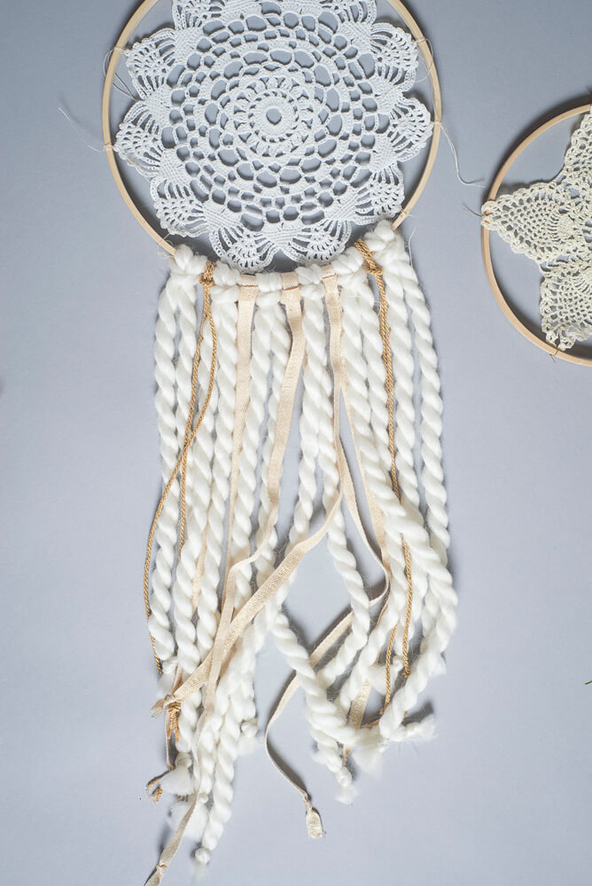 DSC3083 - DIY Boho Wall Hanging - Easy Dream Catcher