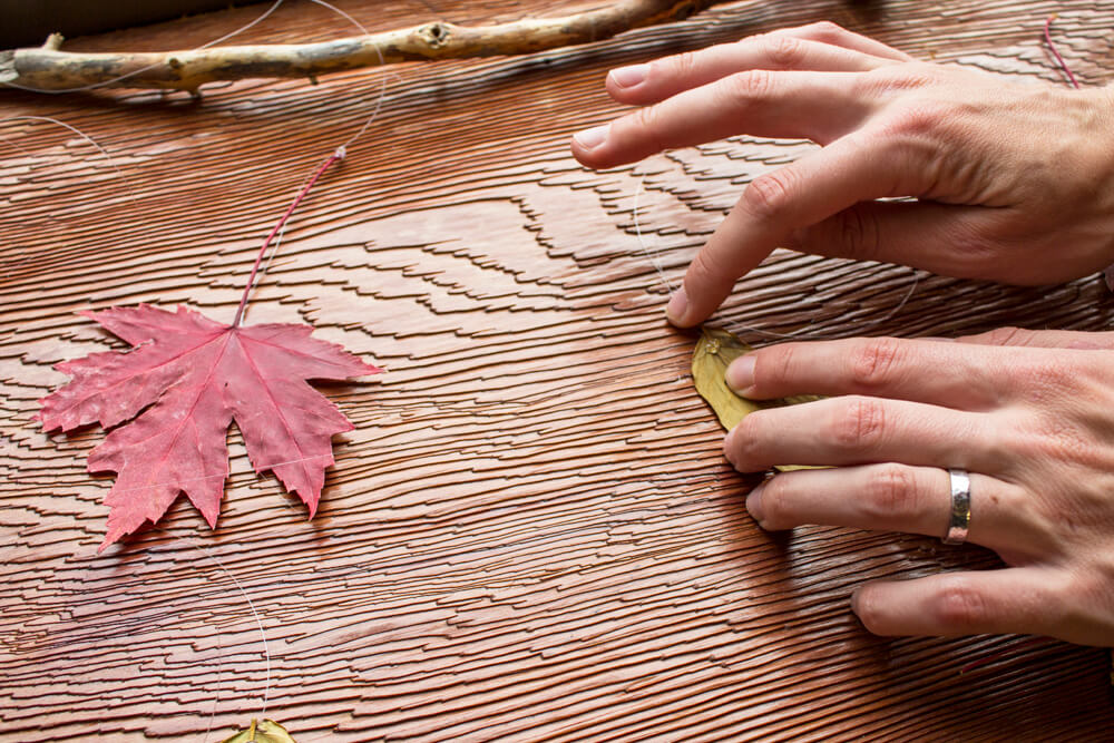 DIY Leaf Mobile - Make a Leaf Mobile - Soul Flower Blog