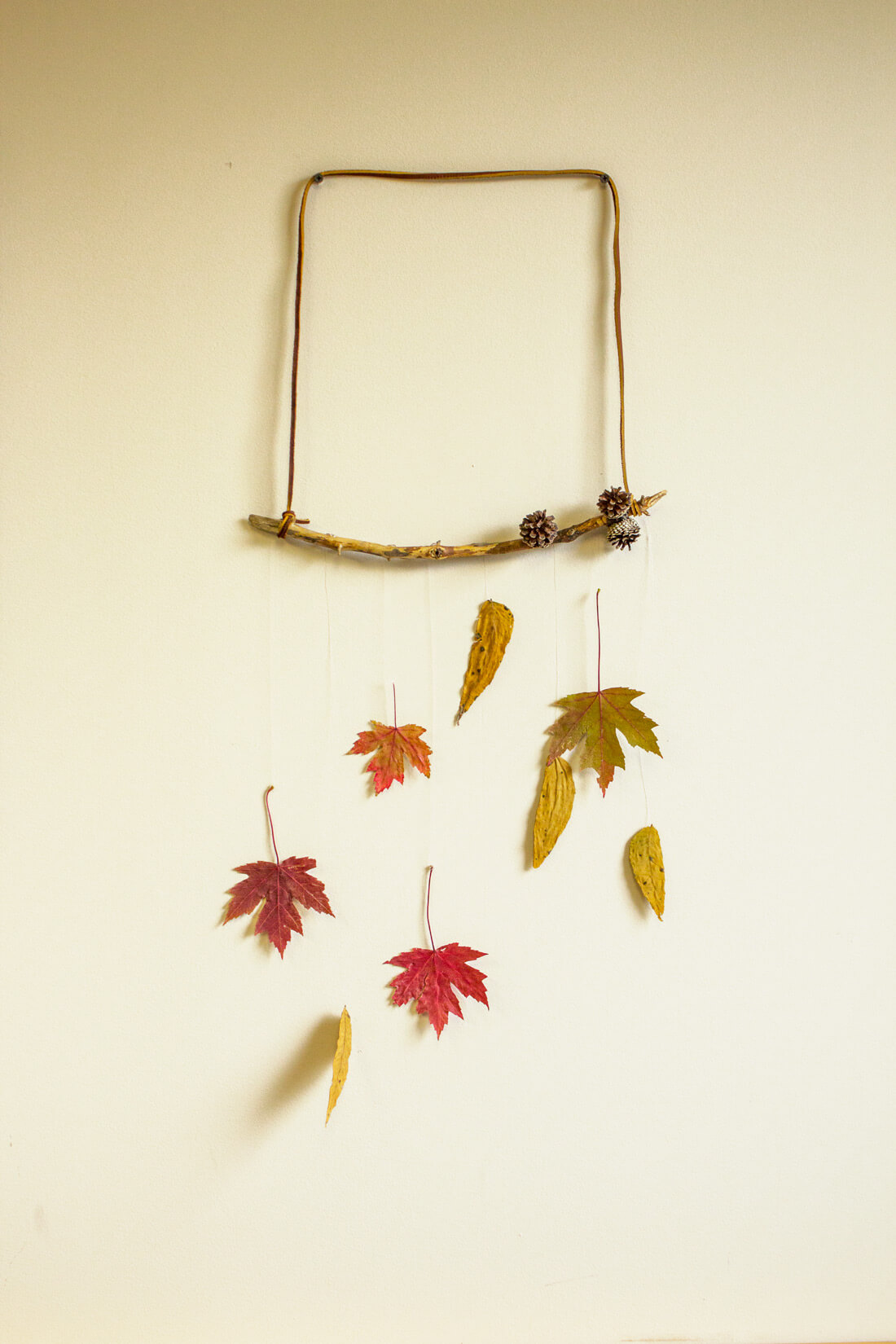 DIY Leaf Mobile - Make a Leaf Mobile - Soul Flower Blog