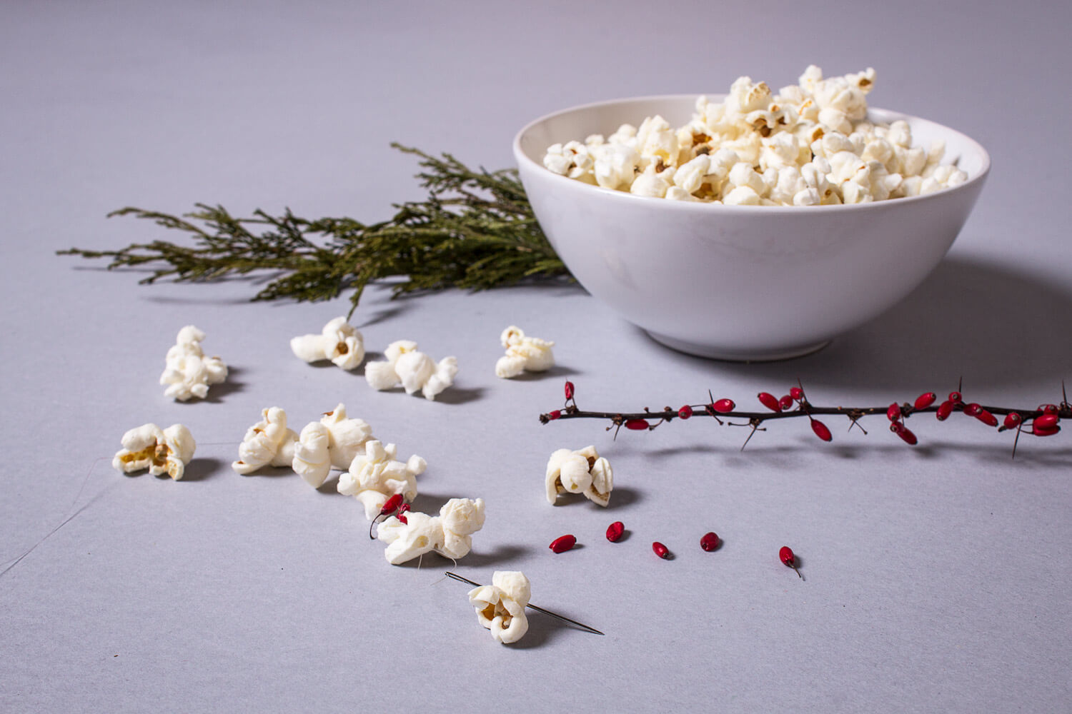 DIY Popcorn Garland - Homemade Garland