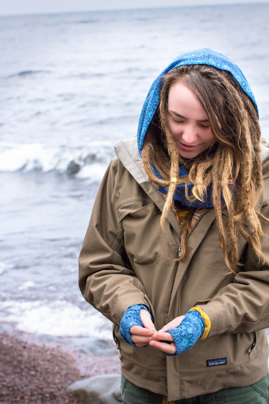 Agate Search at Lake Superior | Soul Flower Blog | Soulflower | Cabin | Minnesota | Camping | Crystals 