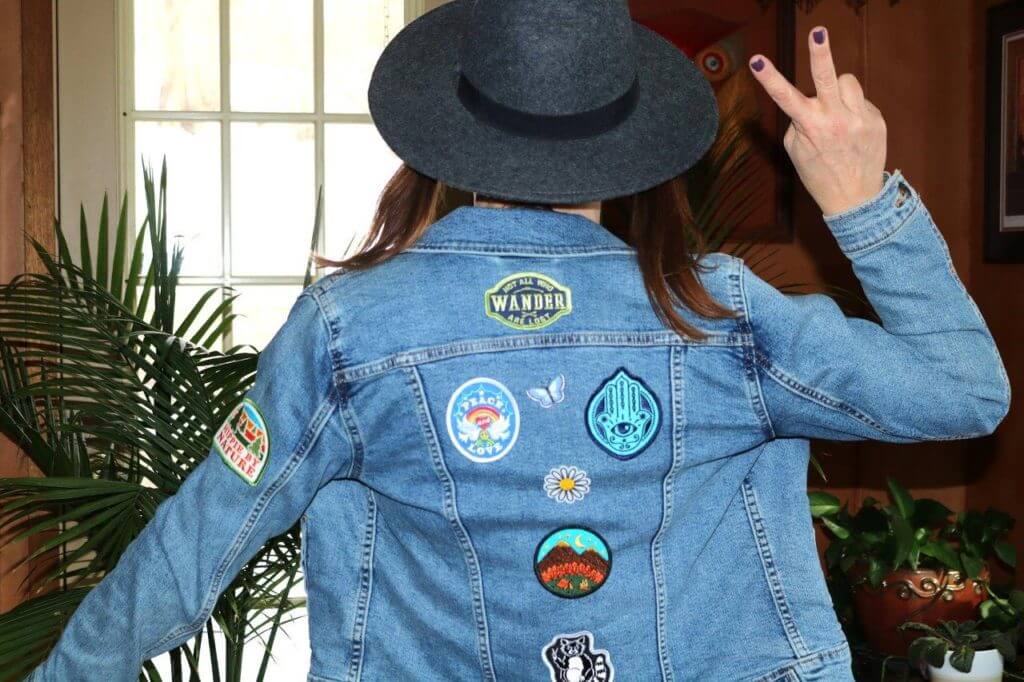 IMG 7350 1 1024x682 - DIY Hippie Patch Jacket - Hippie Patches