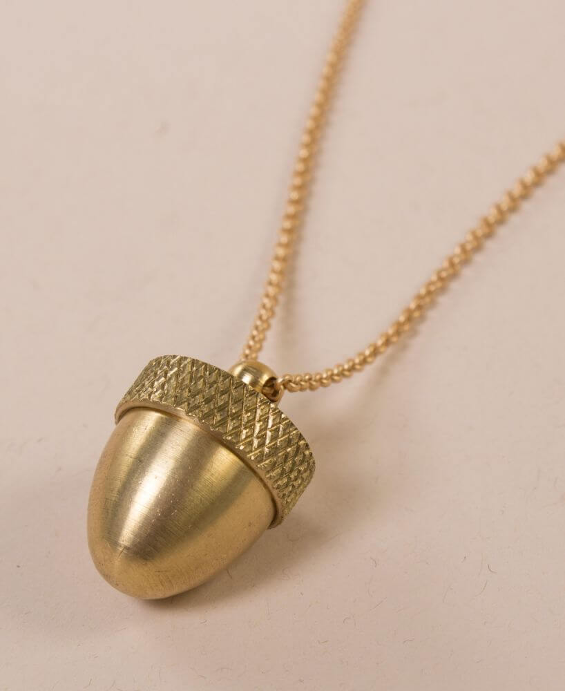 Gifts for Tree Lovers - Tree Themed Gifts - Acorn Necklace