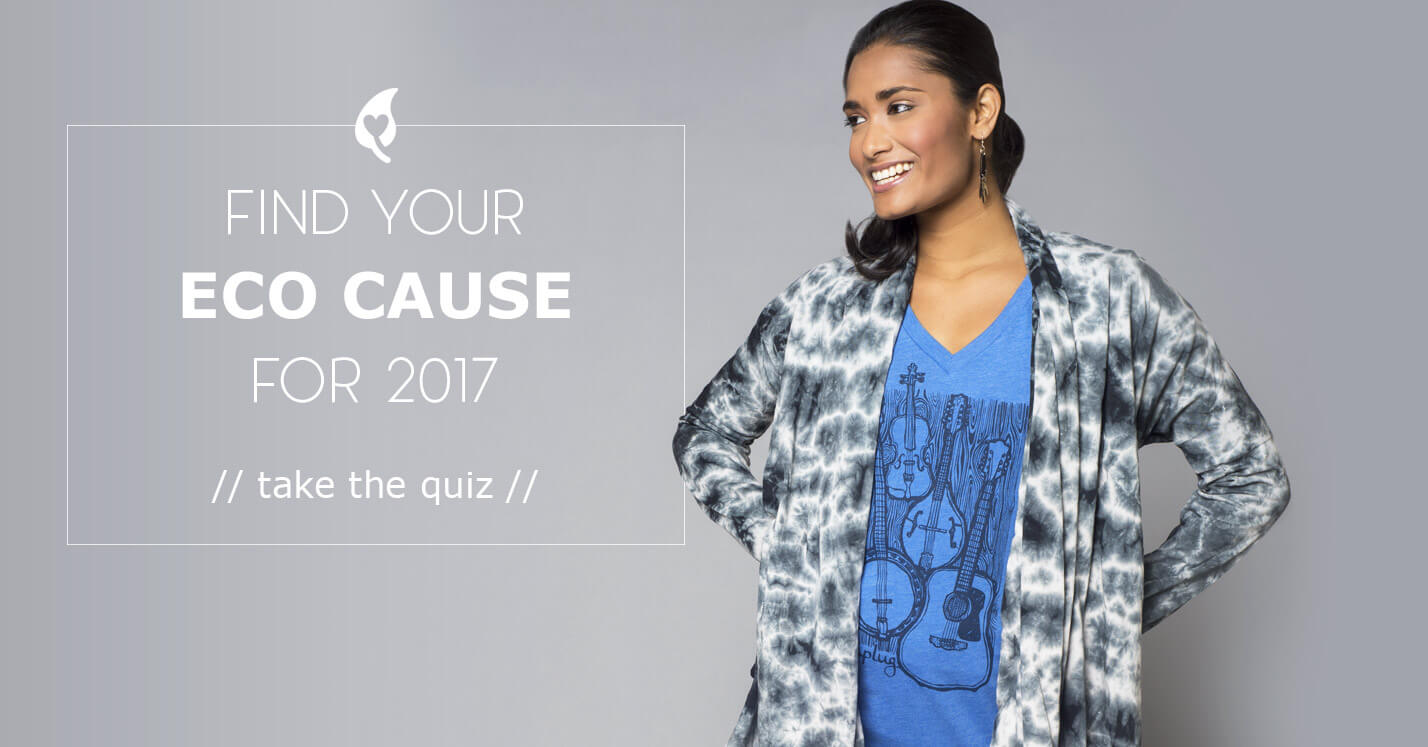 Quiz ecoTee2017 - What's Your 2017 Eco Cause?