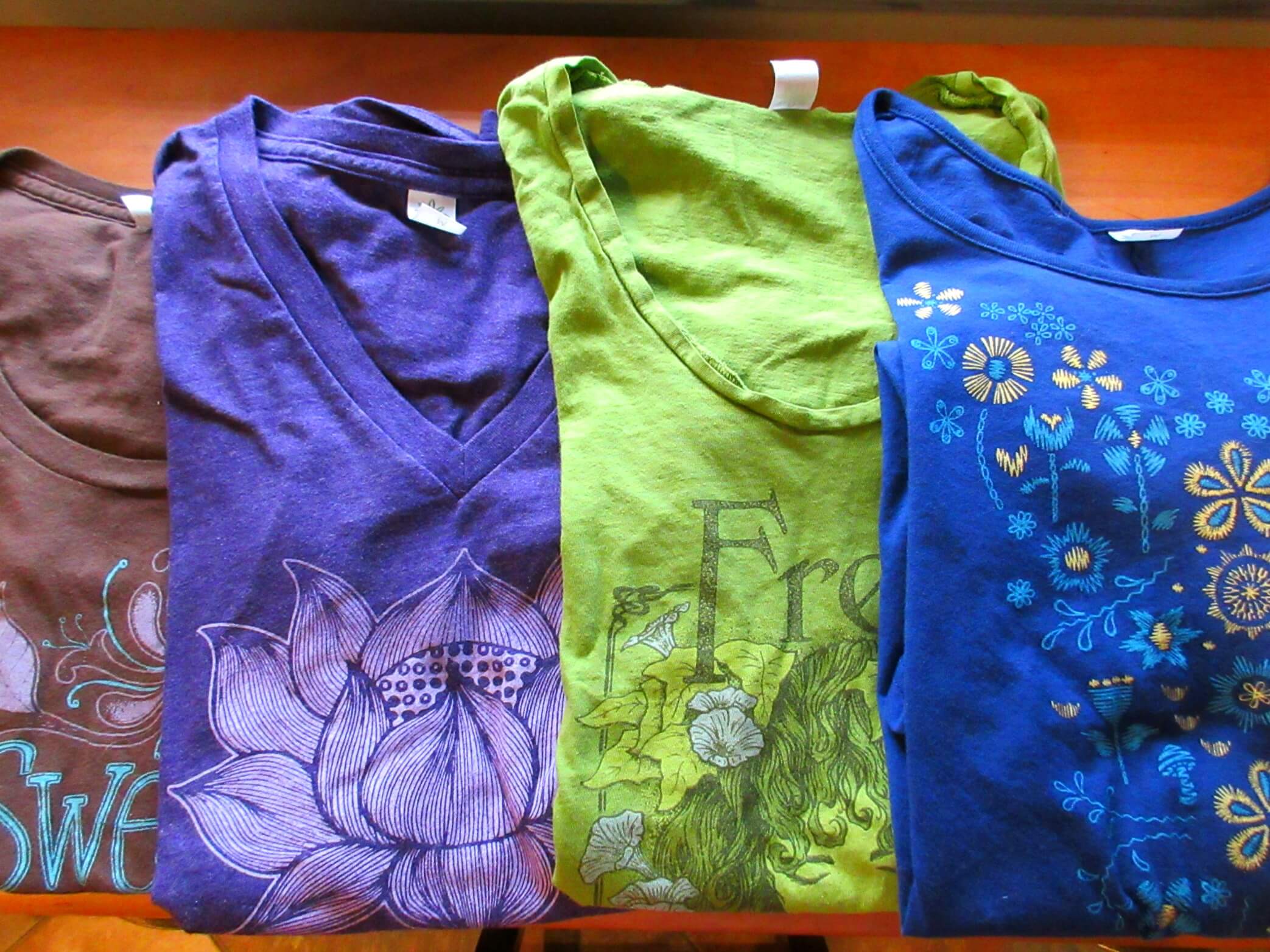 Soul Flower t shirts - 12 Things to do with Clothes You No Longer Wear