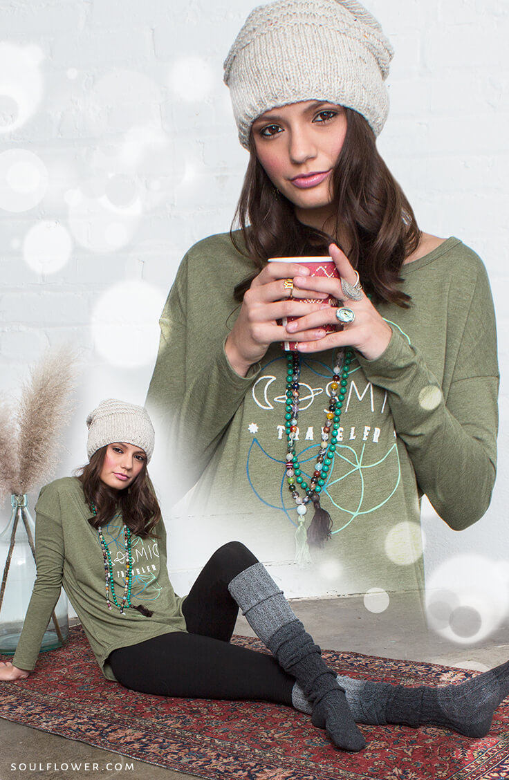 16 Free Spirit Outfits to Copy Now autumn outfits to copy 10 - 16 Free Spirit Outfits to Copy Now
