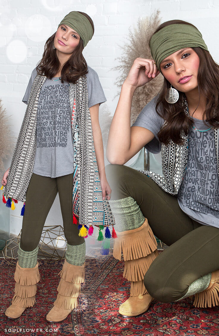 16 Free Spirit Outfits to Copy Now autumn outfits to copy 9 - 16 Free Spirit Outfits to Copy Now