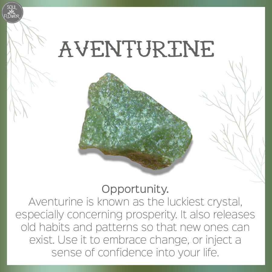 aventurine - Which crystal speaks to your soul?