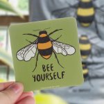 be yourself sticker bees 150x150 - Bee Symbolism - Bee Spirit Animal