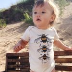 Bee Yourself Baby Onesie