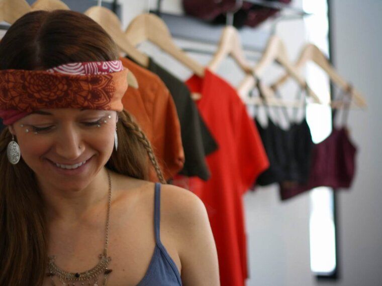 Yoga Shoot: Behind the Scenes