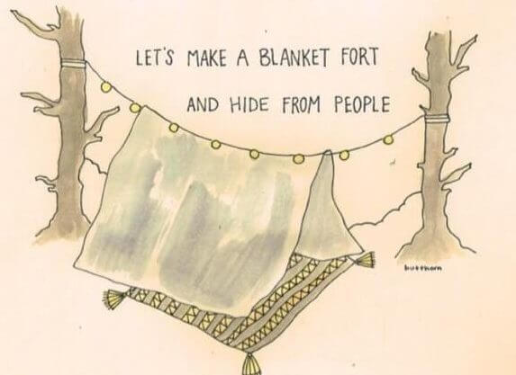 blanket fort e1539307809285 - How to Build an Indoor Fort: Bohemian Style