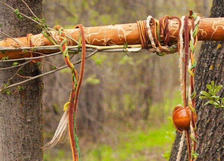 How to Make a Boho Walking Stick