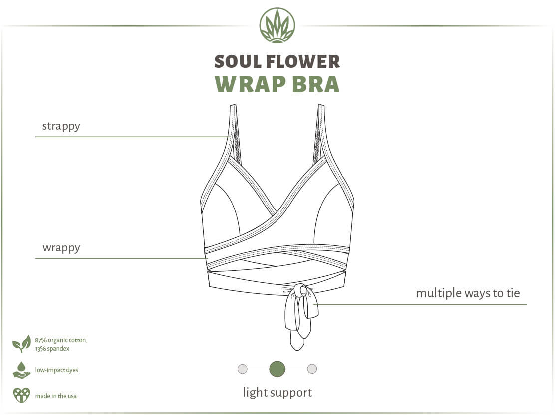 Wrap Bralette Bra