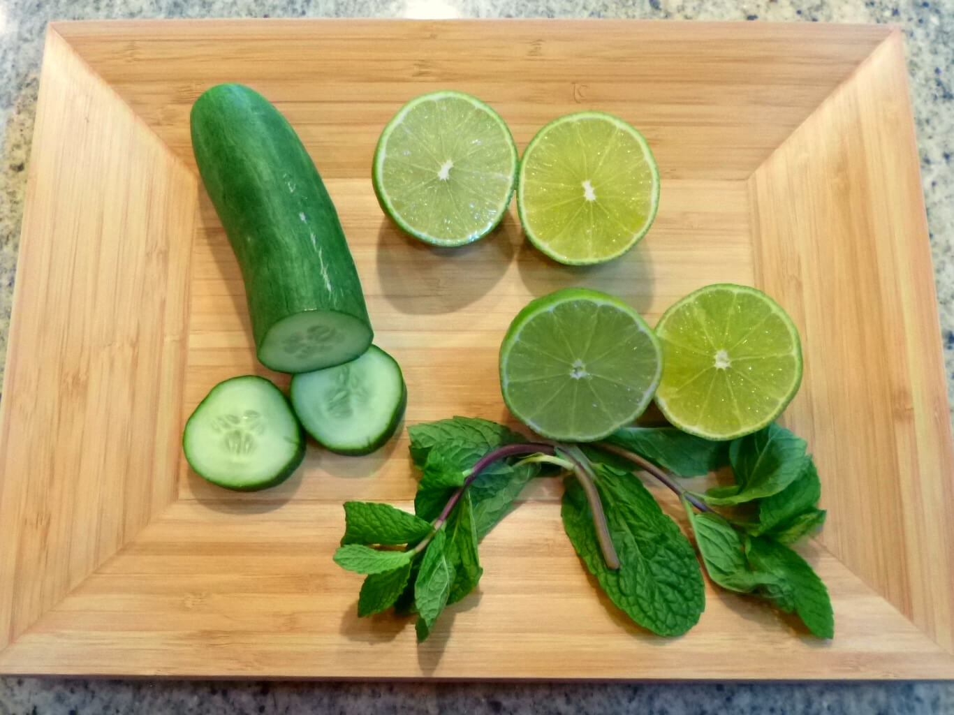 citrus mint drink imgredients - A Cool Drink for Hot Days - Recipe Included!