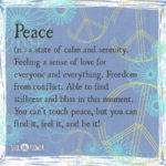 definition peace 150x150 - Hippie Definitions