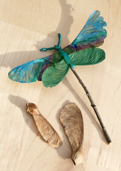 Twig Dragonfly Craft