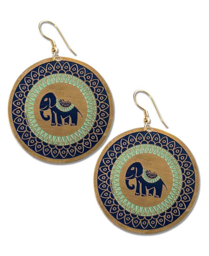 elephant earrings elephant gifts - Gifts for Elephant Lovers - 12 Elephant Lovers Gifts